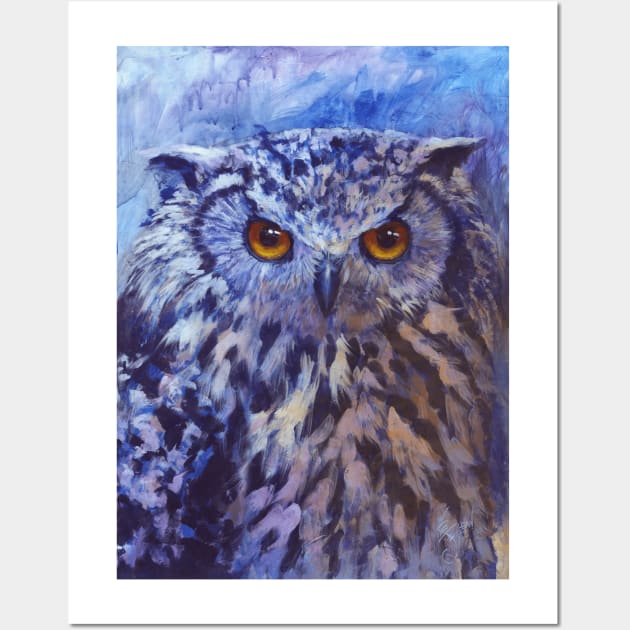 Owl Wall Art by abscnth